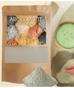 Alternative view of ARGILE VERTE SURFINE 1 kg. PURIFIANTE, CICATRISANTE, ADOUCISSANTE, MASQUE VISAGE