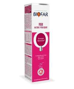 BIOFAR FER-ACIDE FOLIQUE BTE20